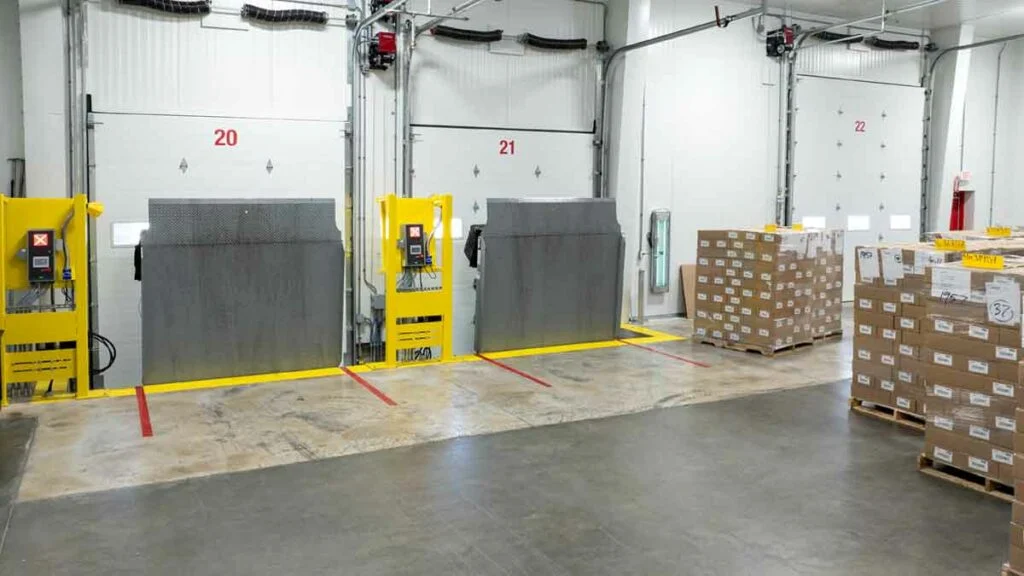 Alpine Slicing & Cheese Conversion - Pitless dock levelers