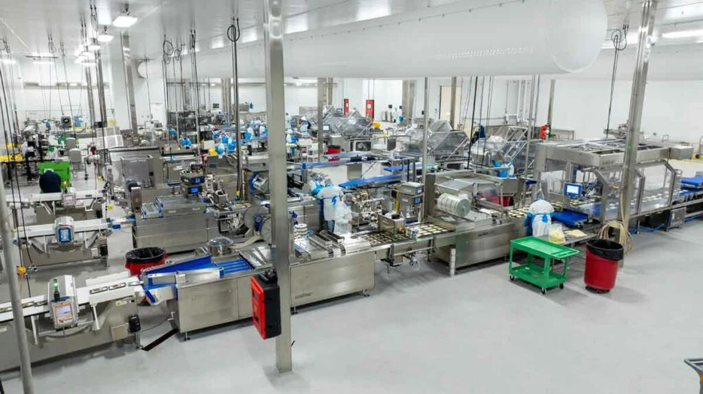 Alpine Slicing & Cheese Conversion - Production room