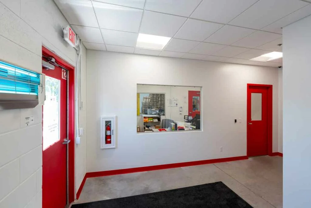 Alpine Slicing & Cheese Conversion - Receiving office and waiting room