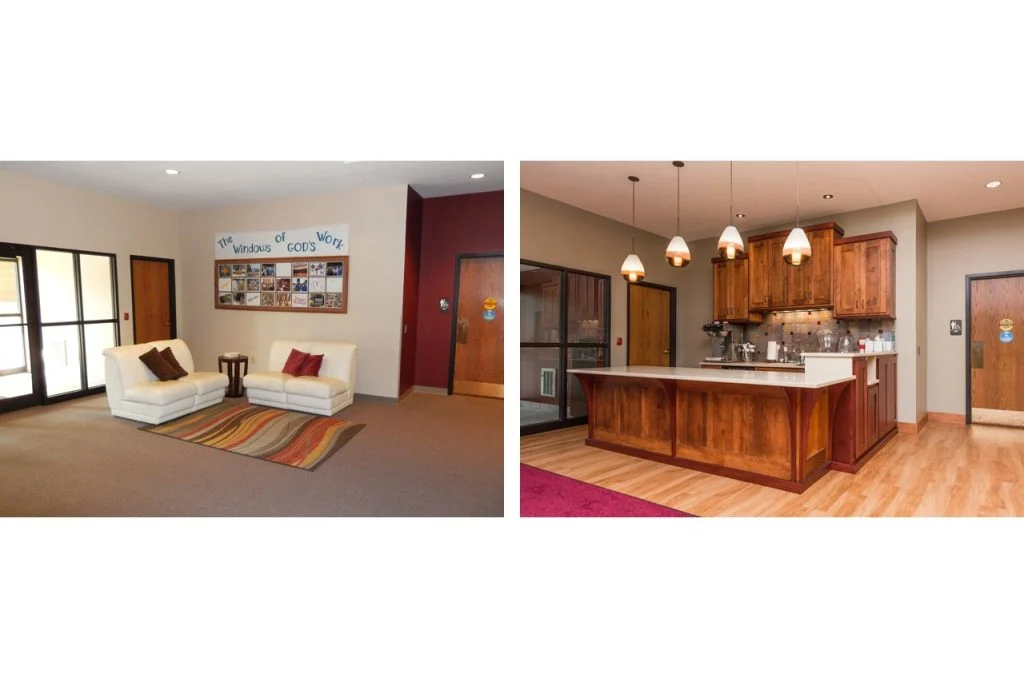Asbury United Methodist Church remodel before after