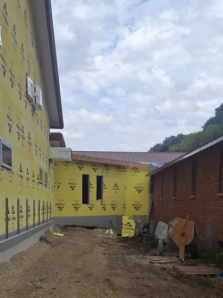 Bible Baptist Church construction