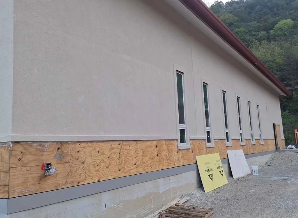 Bible Baptist Church construction