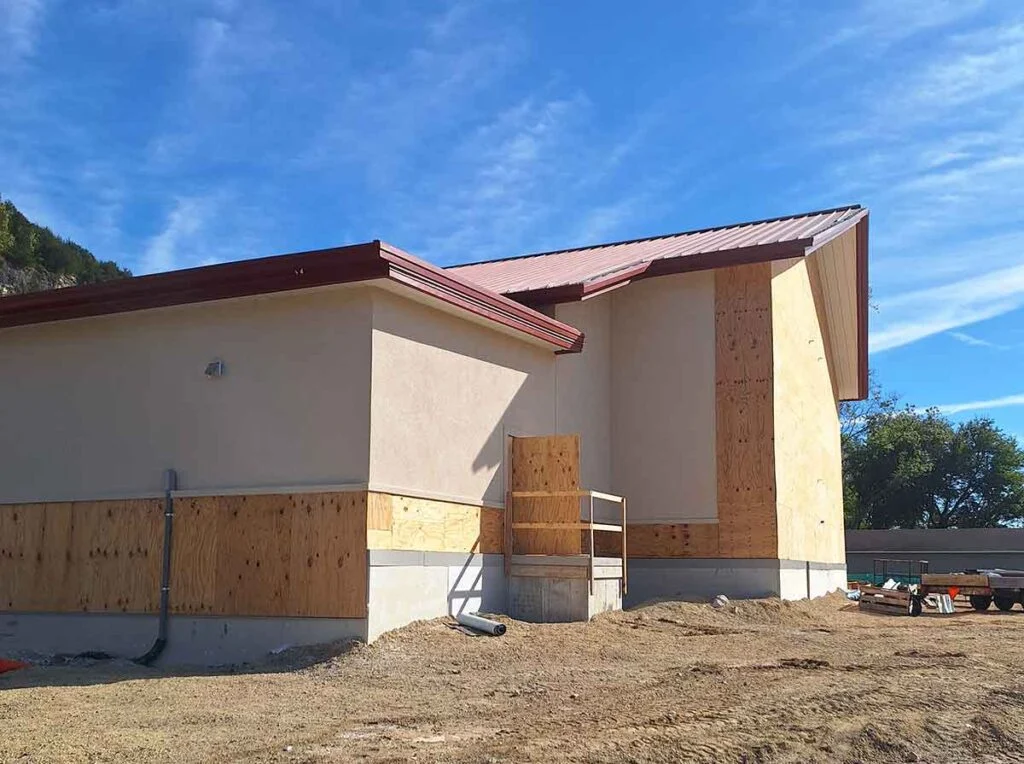 Bible Baptist Church construction