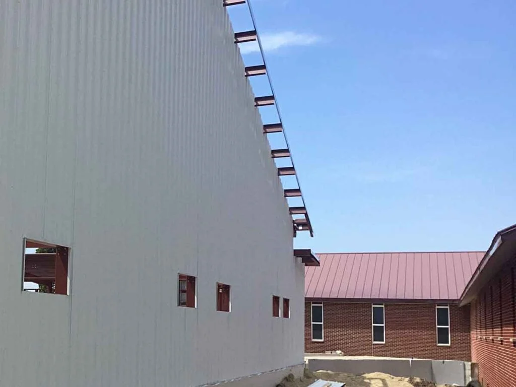 Bible Baptist Church construction