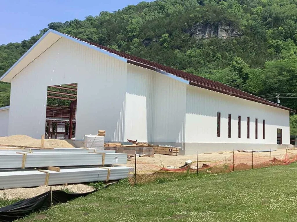Bible Baptist Church construction