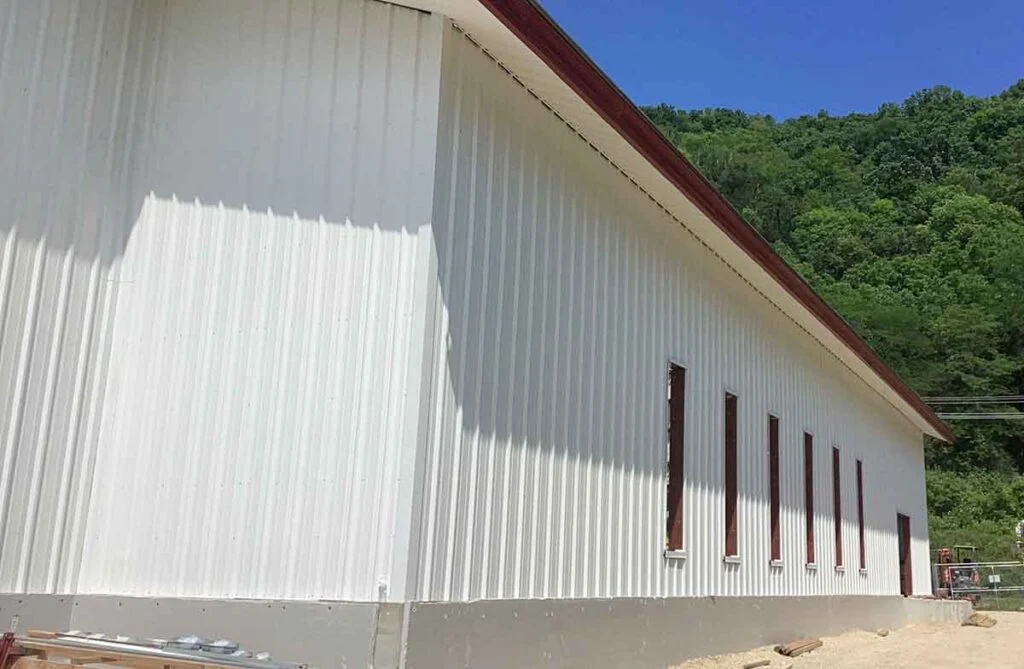 Bible Baptist Church construction