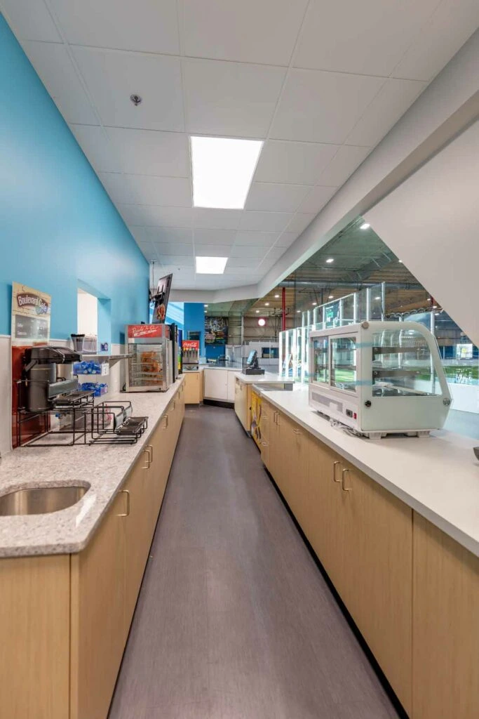 Concession reconfiguration - Keva-Sports-Center