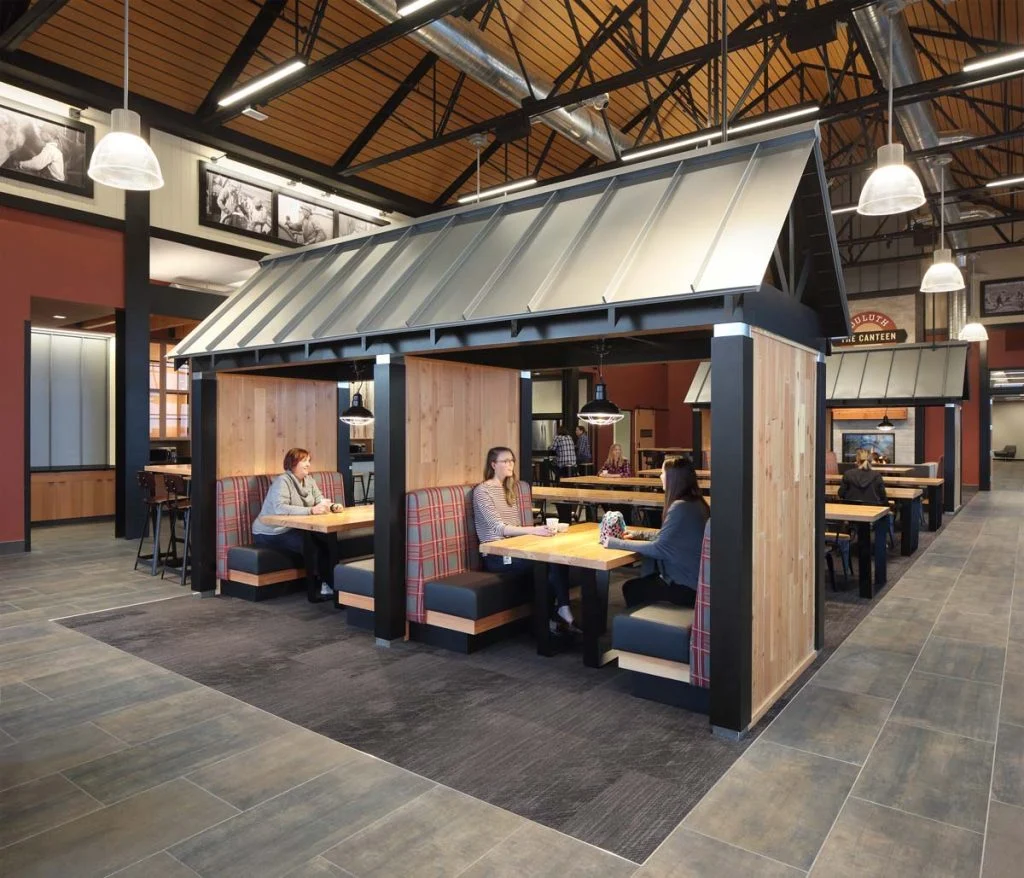 Duluth Trading Company - Booth seating