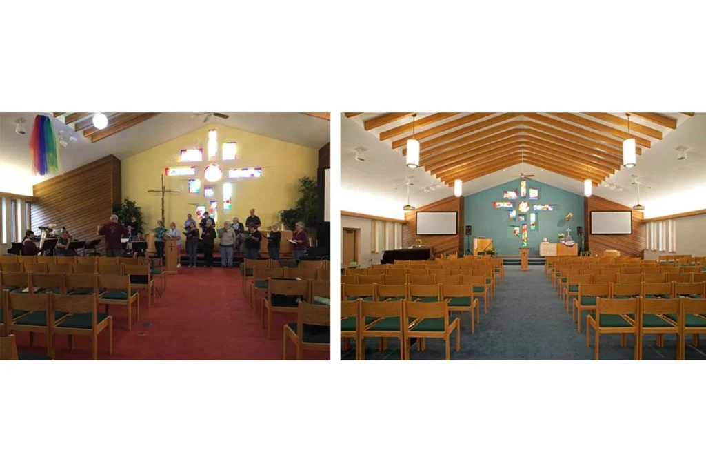 McFarland United Church builders-madison before after
