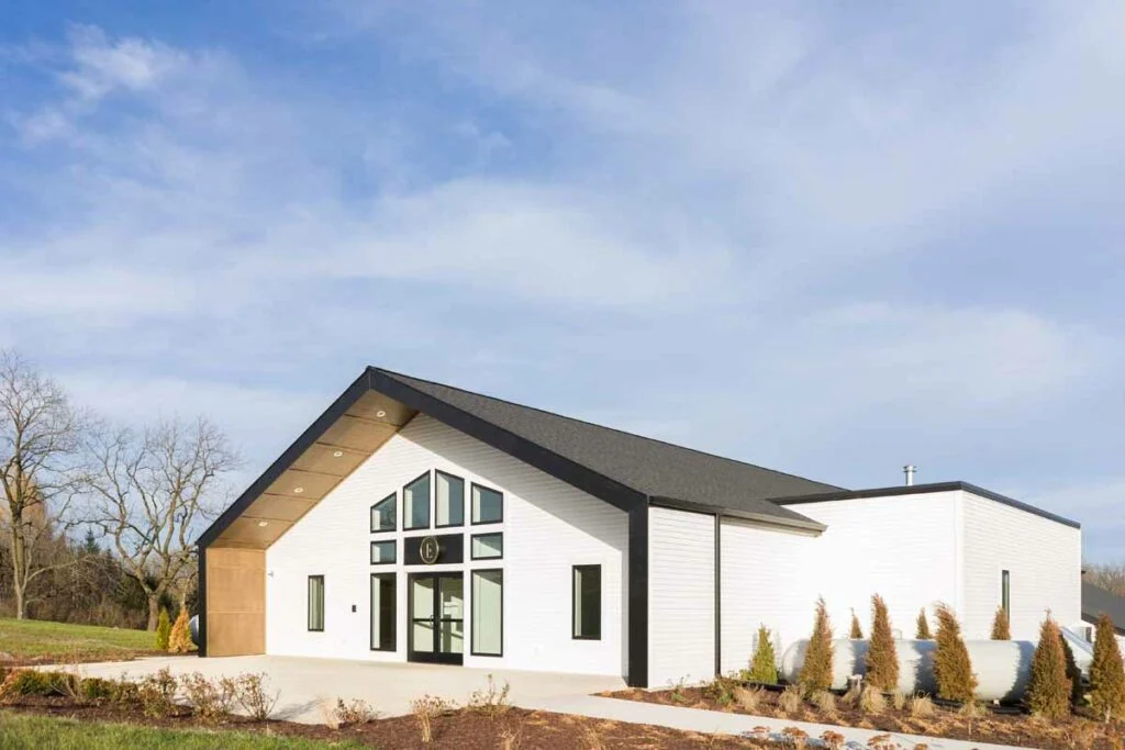 Modern Event & Wedding Venue external