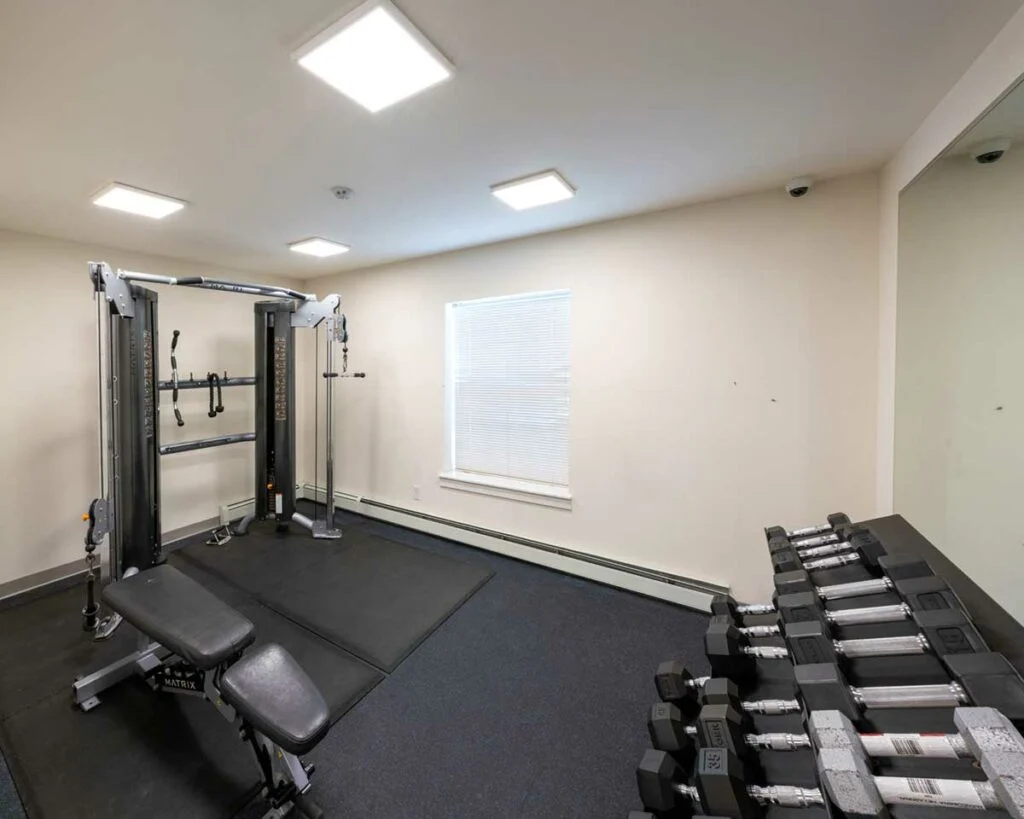 Normandy Apartments gym room