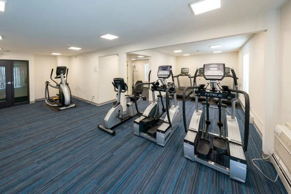 Normandy Apartments gym room