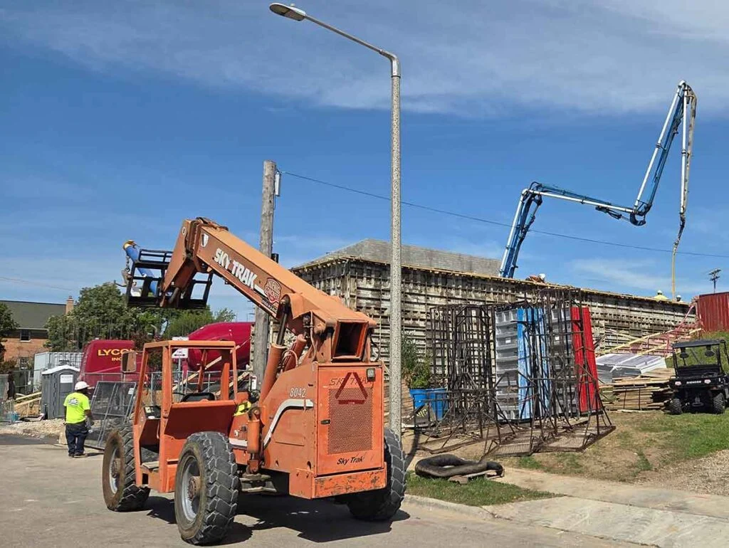 Park Lofts construction
