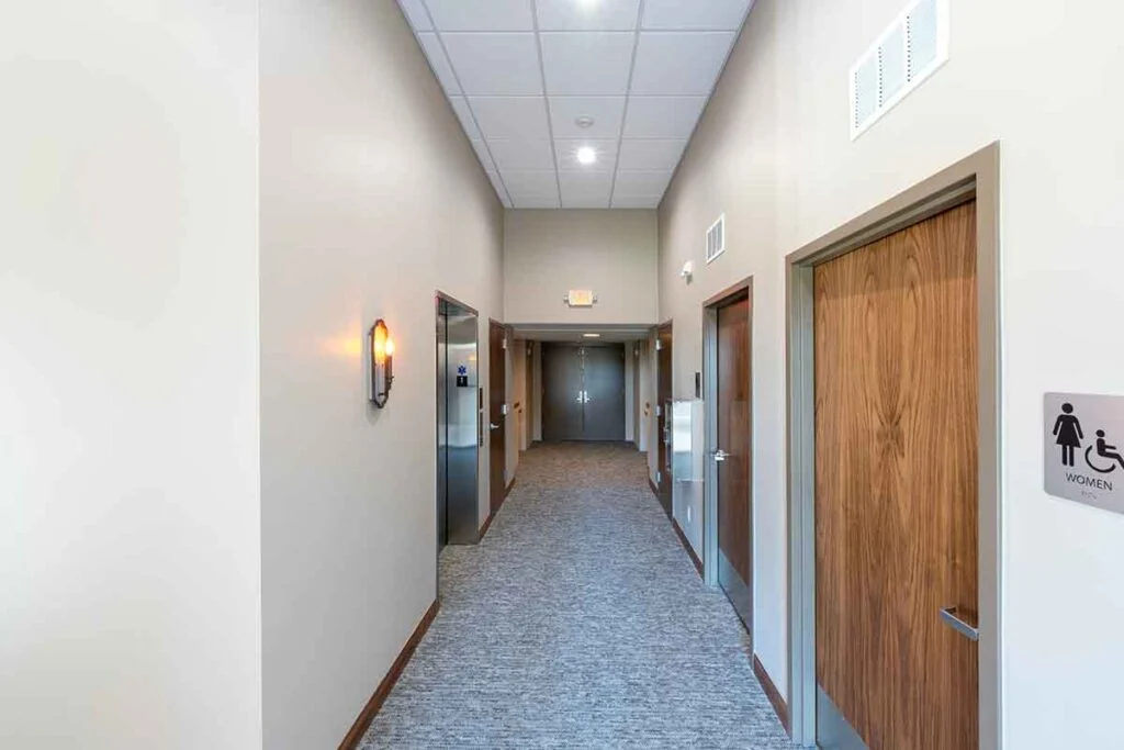 Second floor hallway - St. Joseph Catholic Church