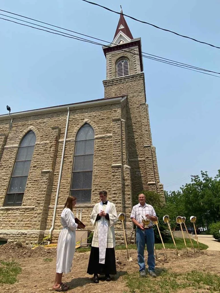 St. Joseph Catholic Church - Groundbreaking ceremony