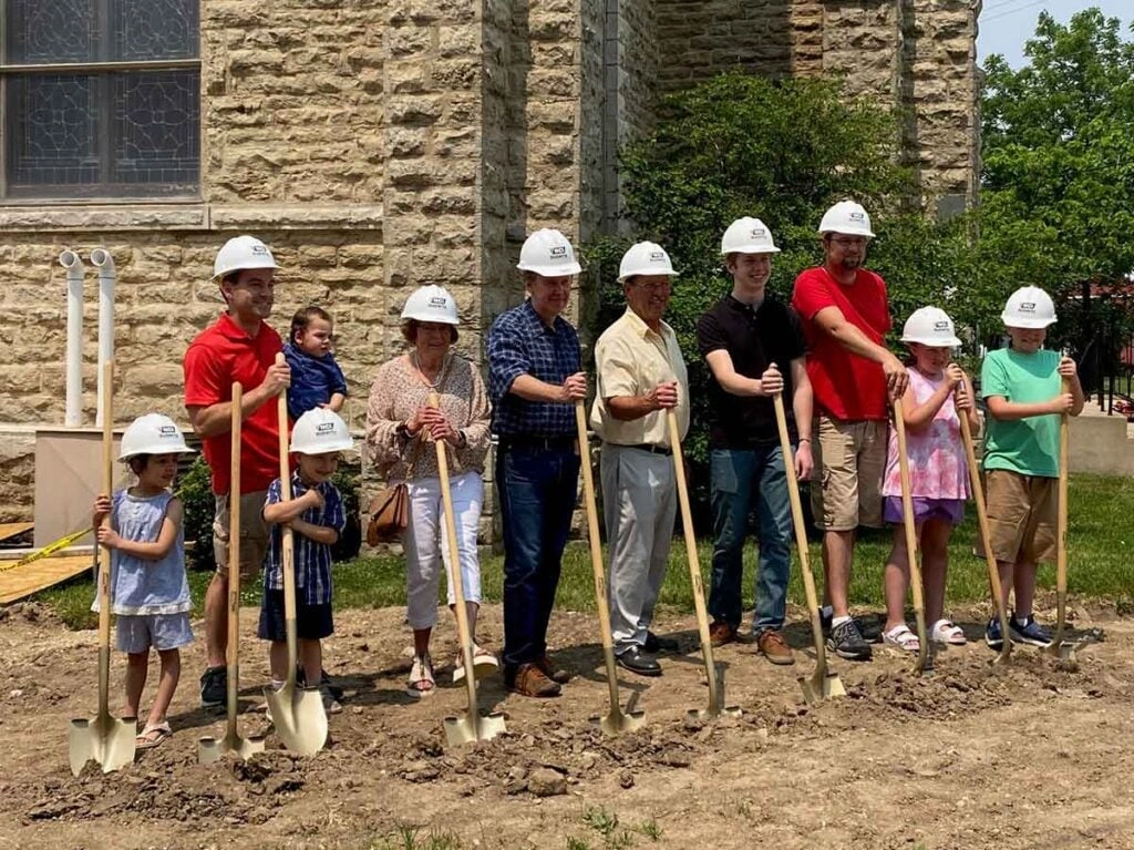 St. Joseph Catholic Church - Groundbreaking ceremony