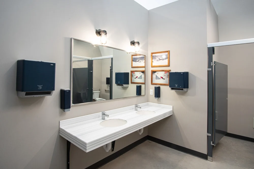 Tyrol Basin restroom