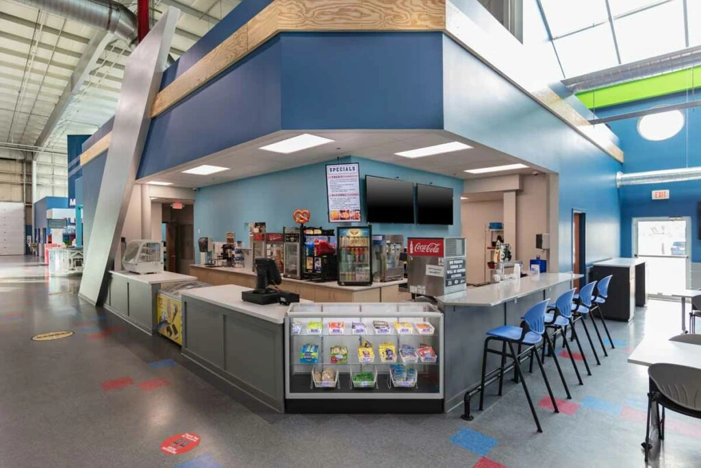 Updated Concession area - Keva-Sports-Center