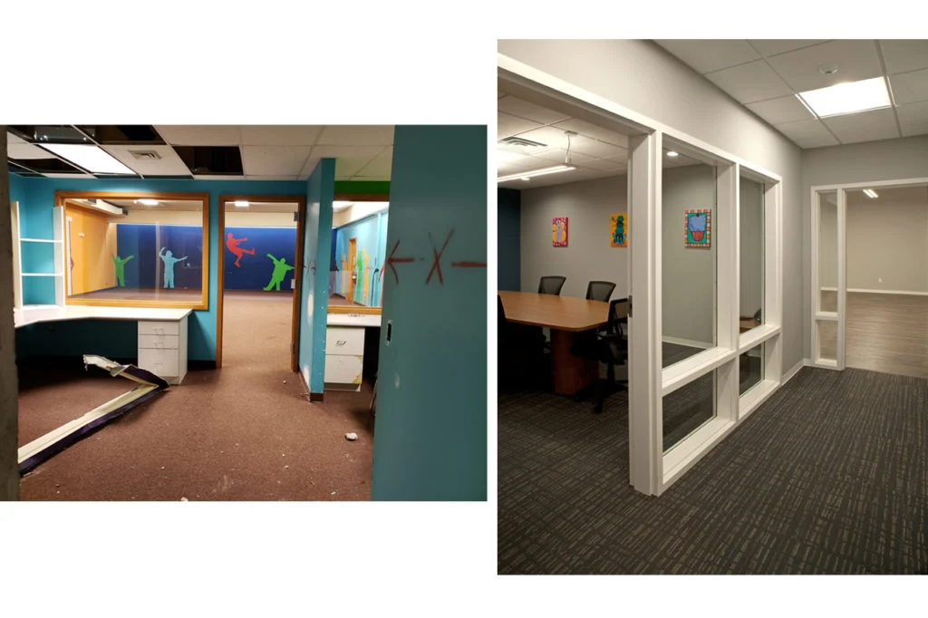 Village of Mount Horeb Recreation Department before after