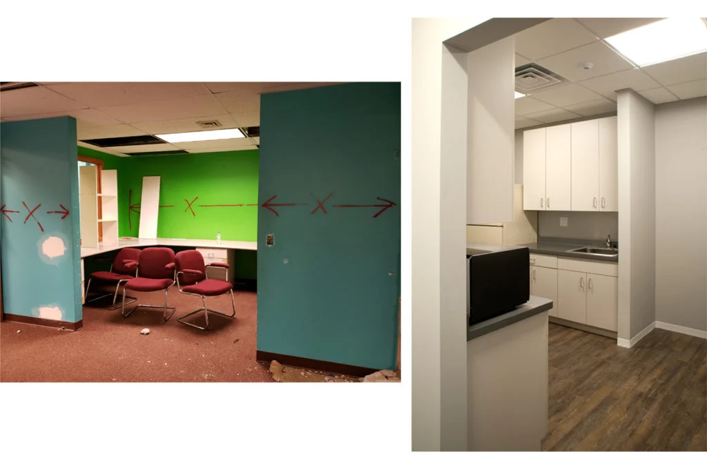 Village of Mount Horeb Recreation Department before after