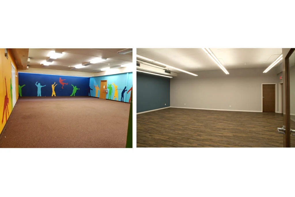 Village of Mount Horeb Recreation Department before after