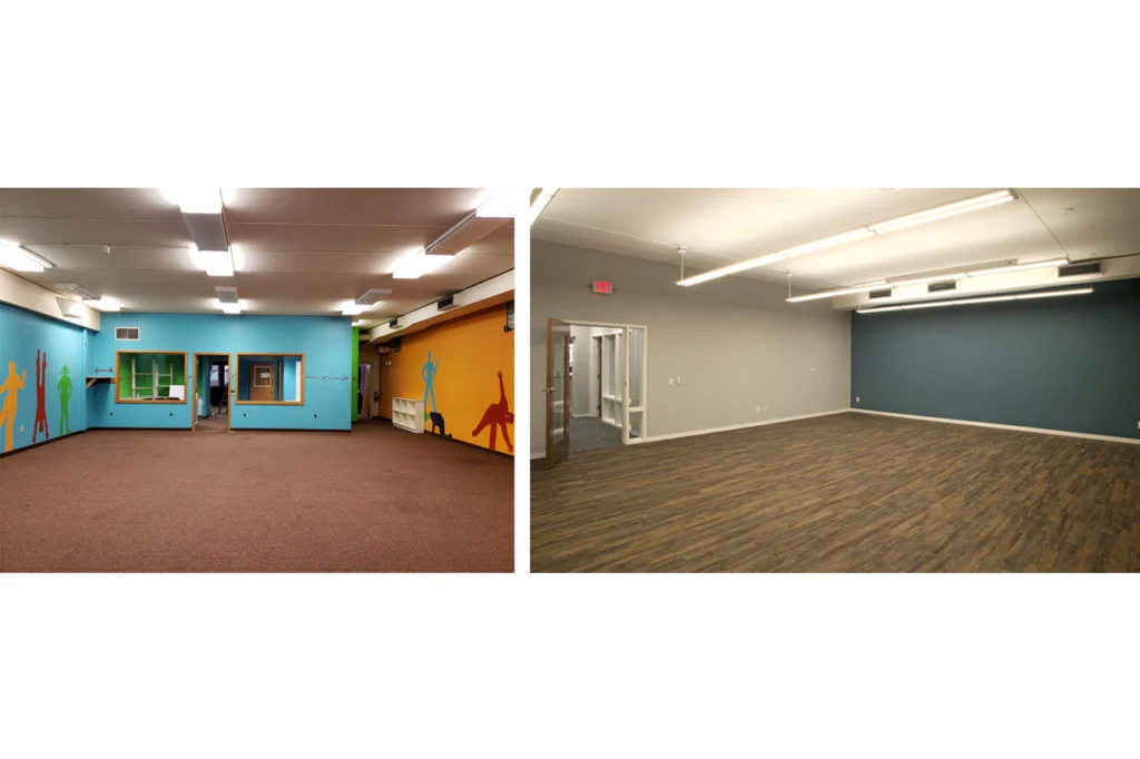 Village of Mount Horeb Recreation Department before after