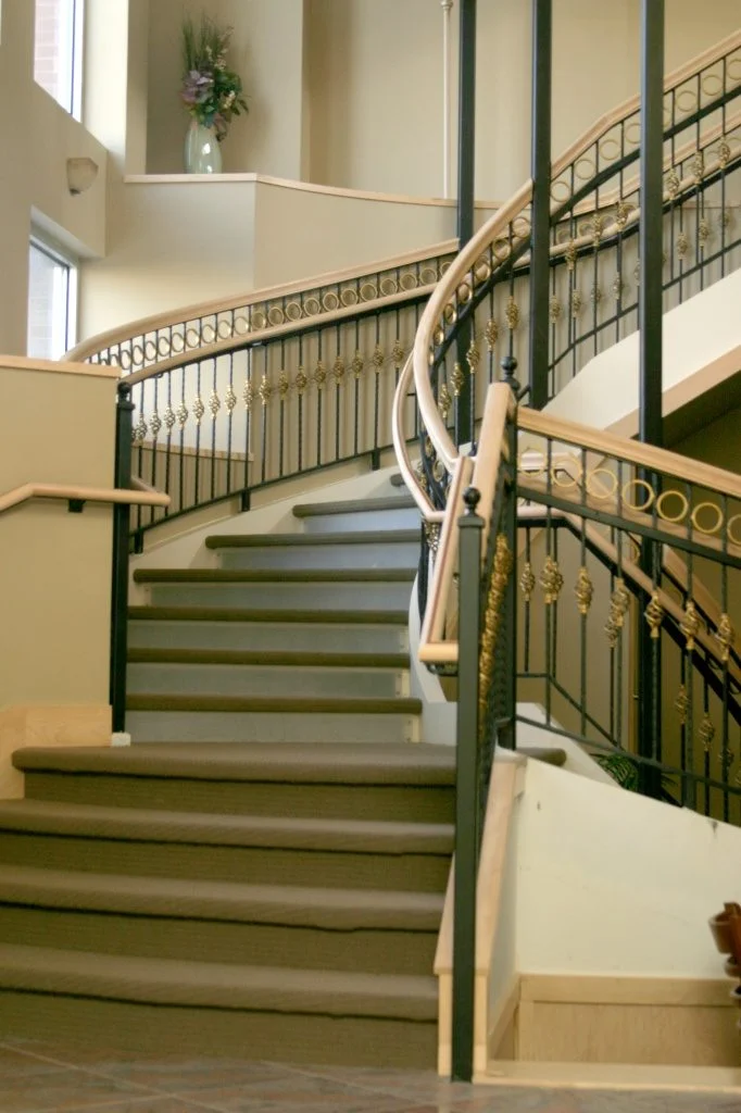 staircase - The Brink Lounge in the Trademark Building