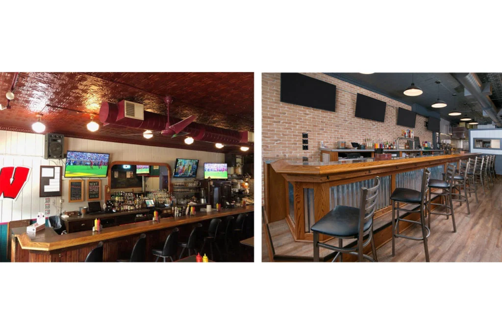 walk-on-before-and-after - The Walk-On Bar & Grill