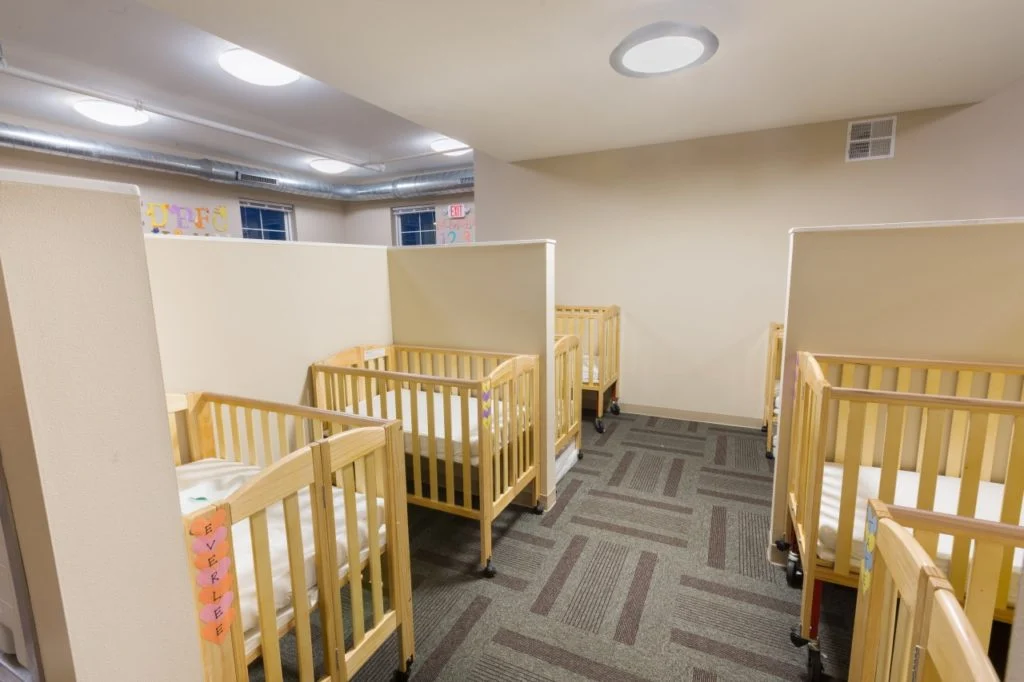 Academy of Little Vikings infant napping area