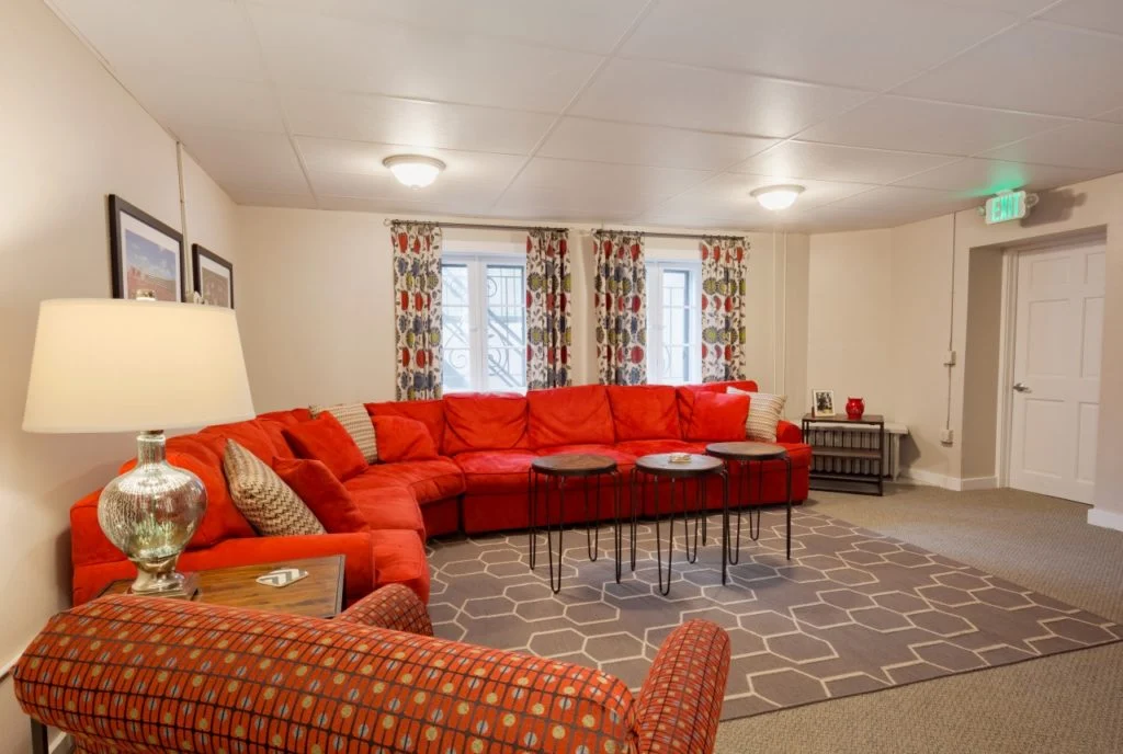Alpha Xi Delta after hours lounge