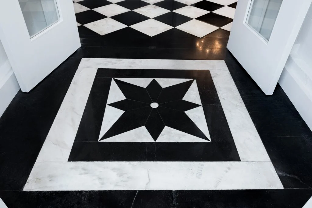 Alpha Xi Delta restored marble