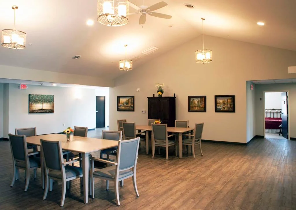 BeeHive Homes of Mt. Horeb LVT flooring