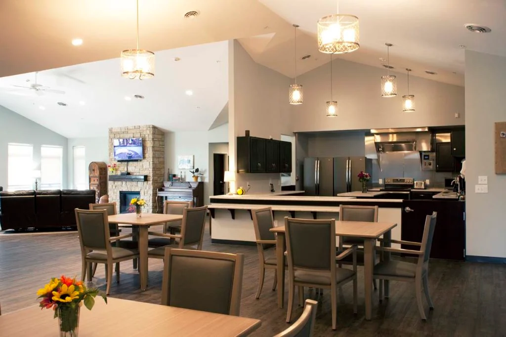 BeeHive Homes of Mt. Horeb open kitchen