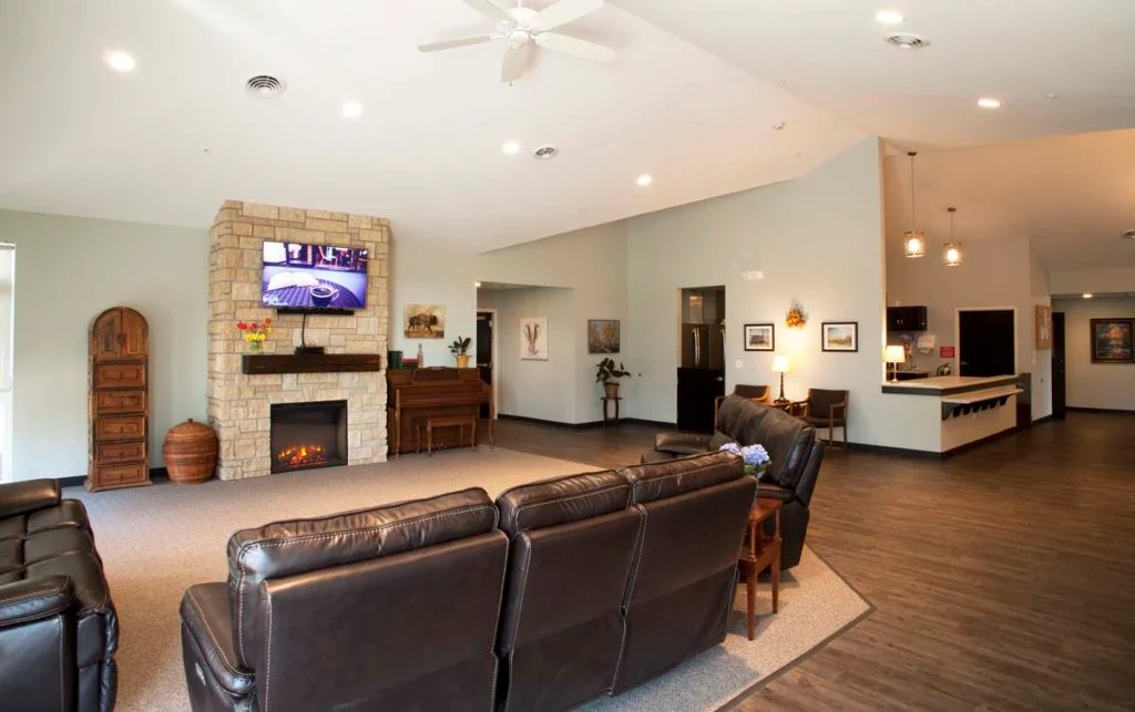 BeeHive Homes of Mt. Horeb space designed to resemble