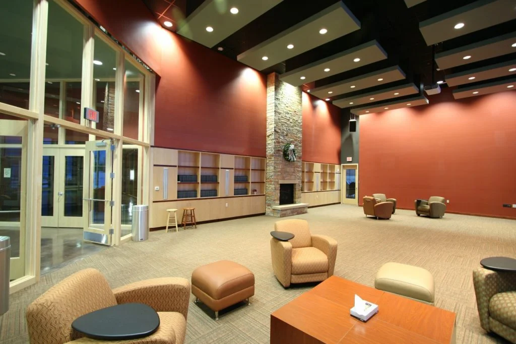 Blackhawk Church - Fireside room used for fellowship