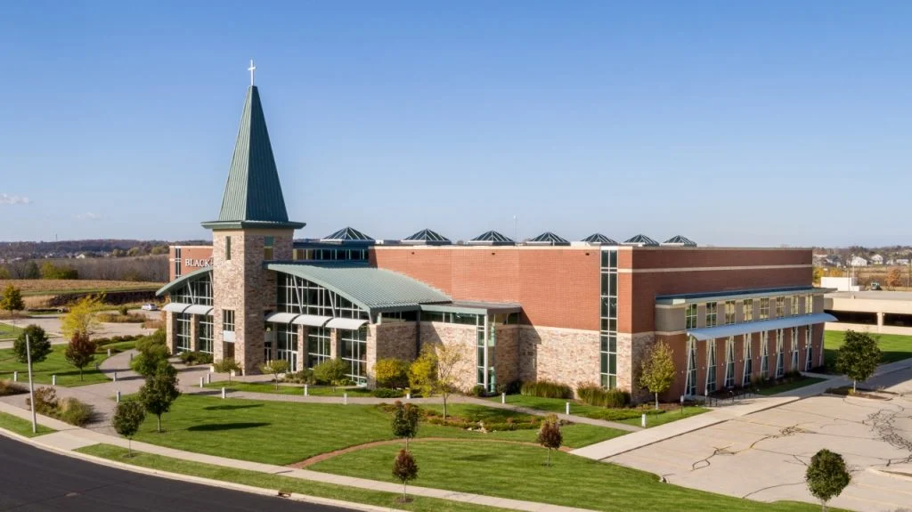 Blackhawk Church - Mega-church built to accommodate expansion
