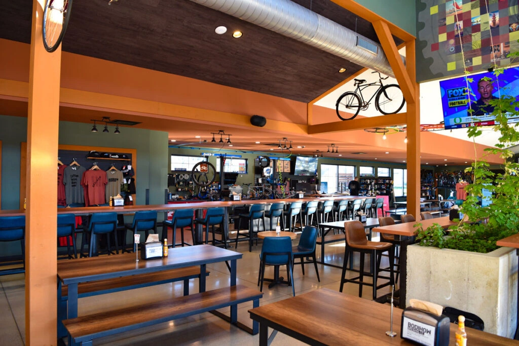 Bodihow Brewing Company dining area