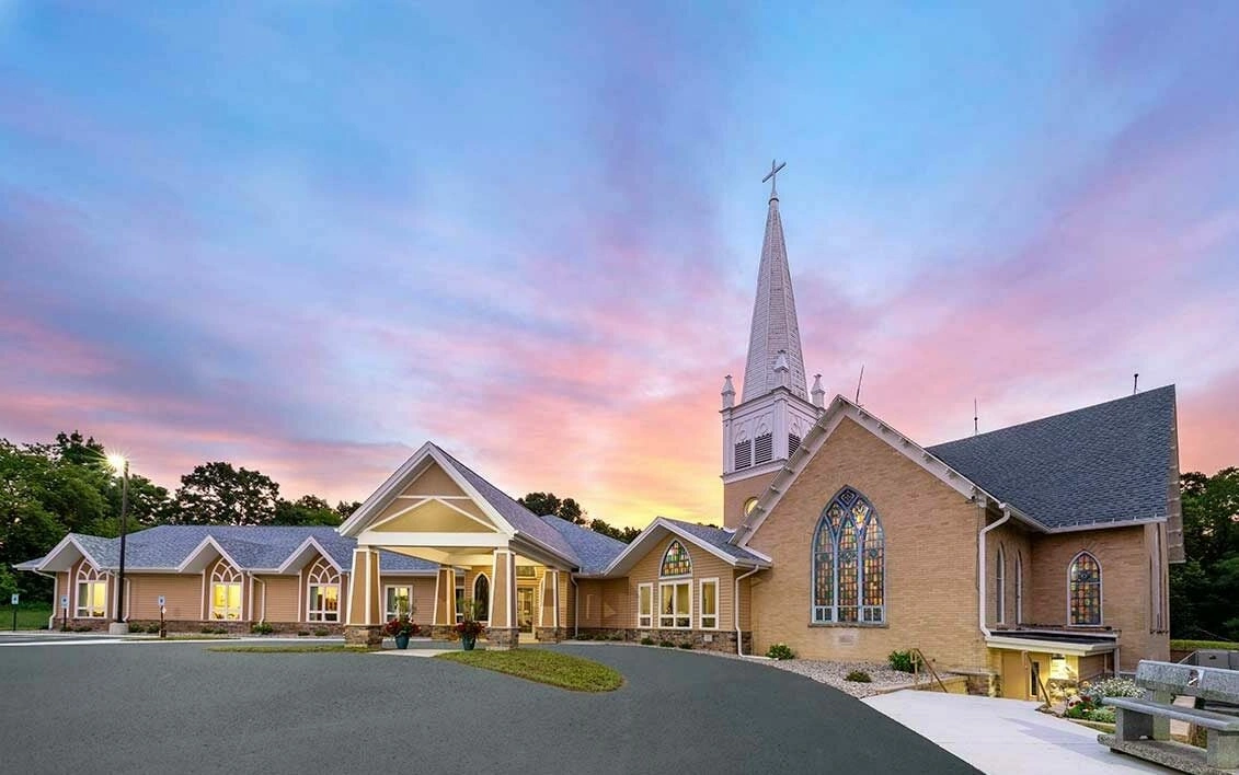 Burke Lutheran Church Exterior