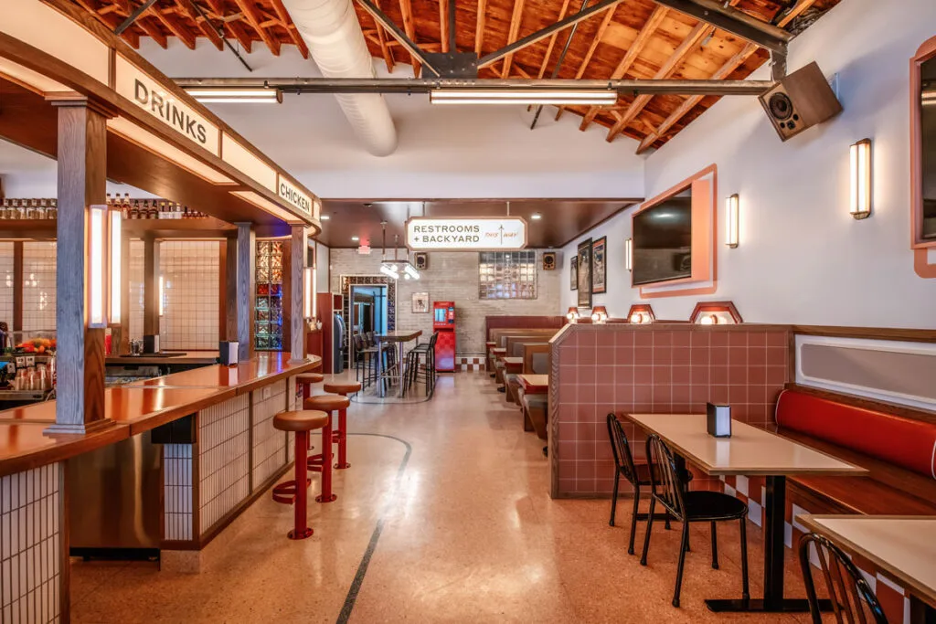 Butterbird dining area