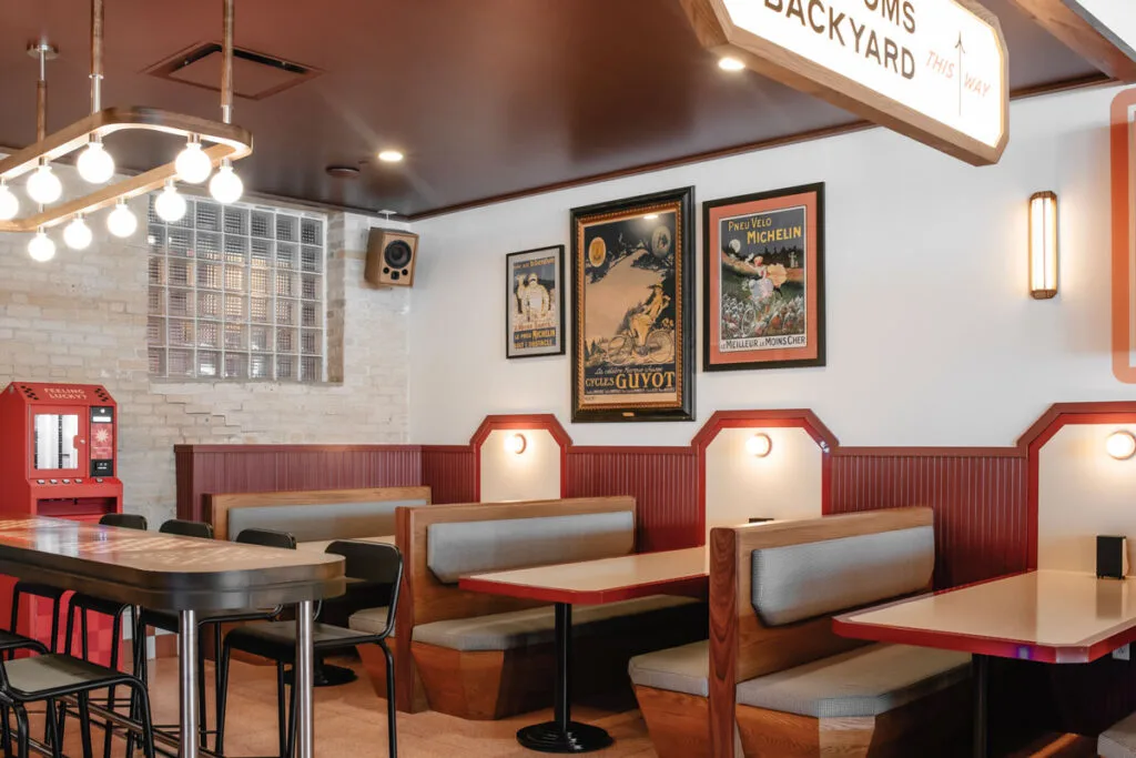 Butterbird dining area