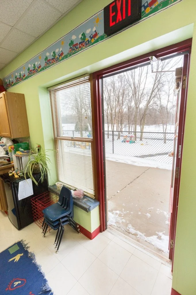 Campus for Kids - An exterior door in each classroom