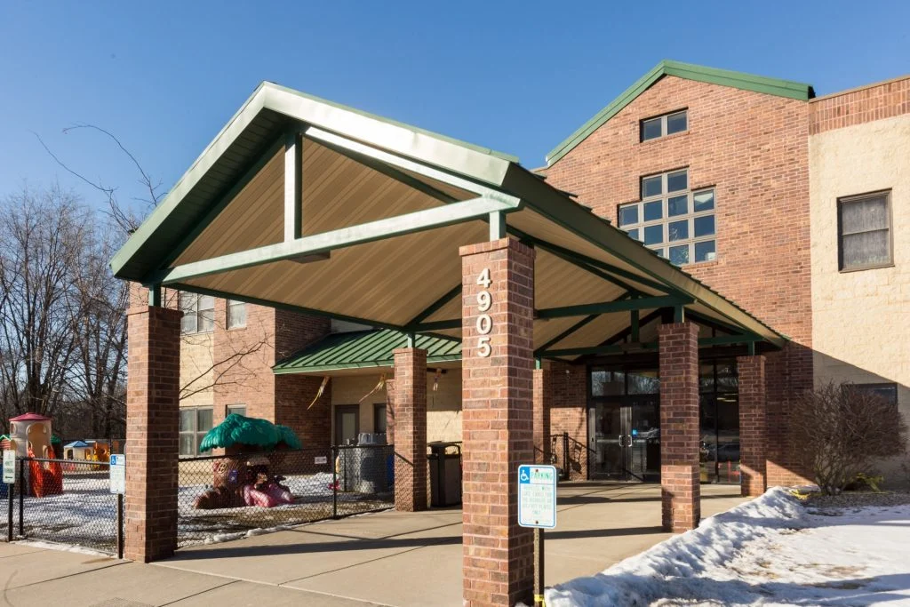 Campus for Kids - Covered front entry