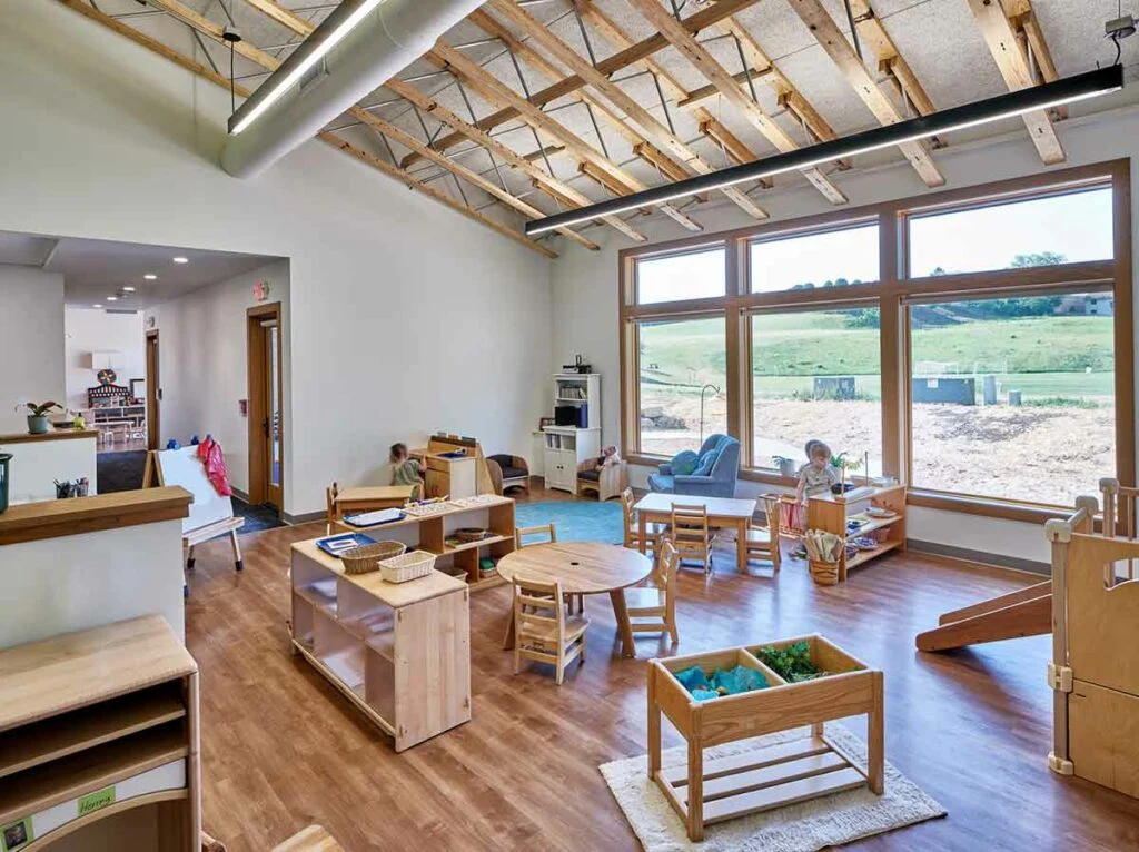 Children’s Community School - LED lighting was used throughout the building