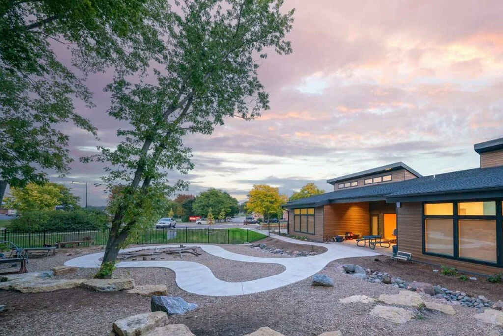 Children’s Community School - One of two shared outdoor classrooms