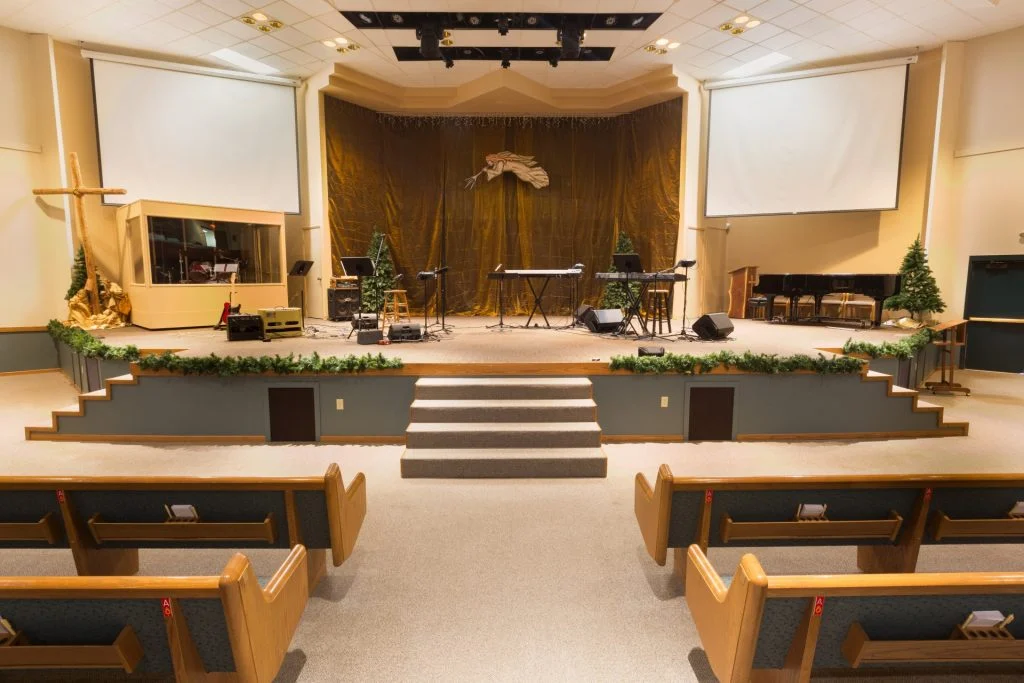 City Church - Sanctuary stage