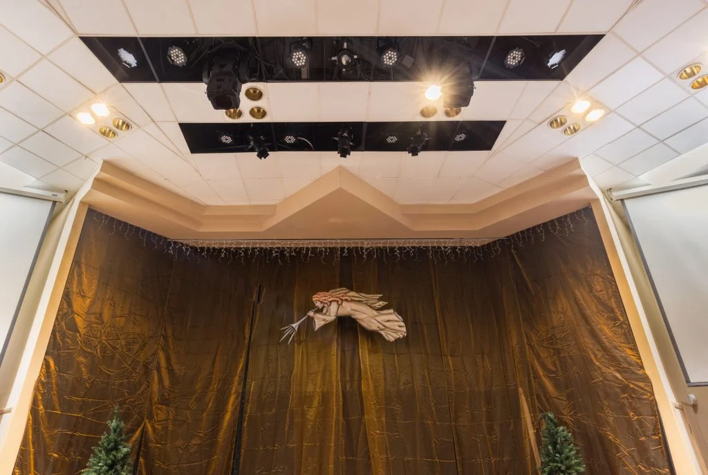 City Church - Stage soffit and lighting