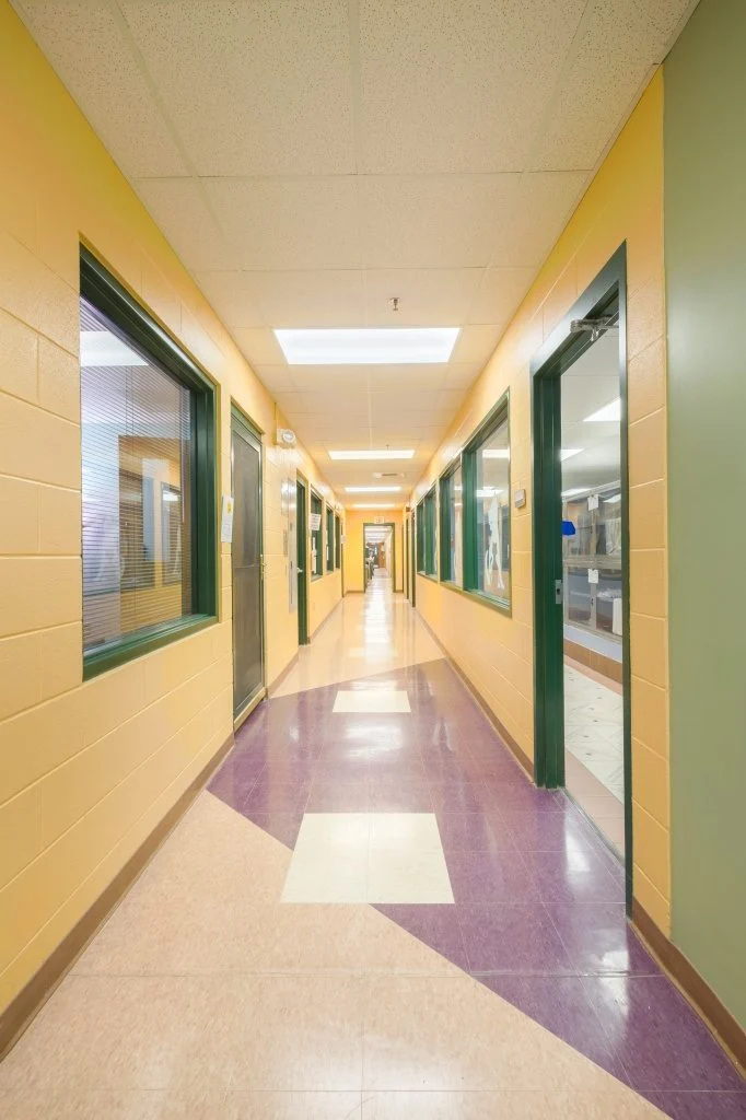 Dane County Humane Society - Tile flooring allows for easy cleaning