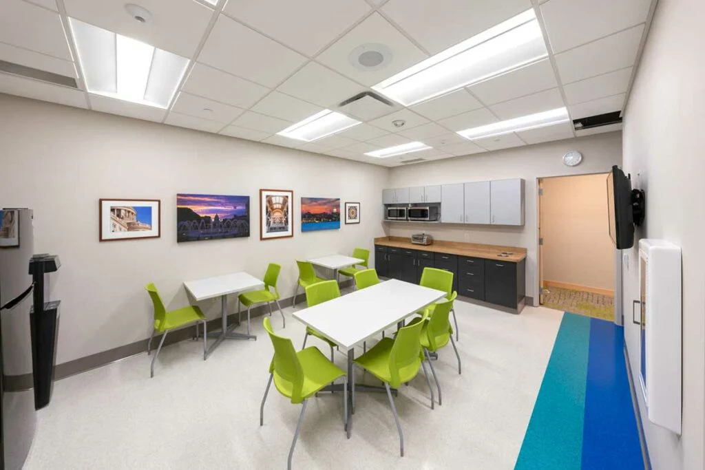 Dental Health Associates break room