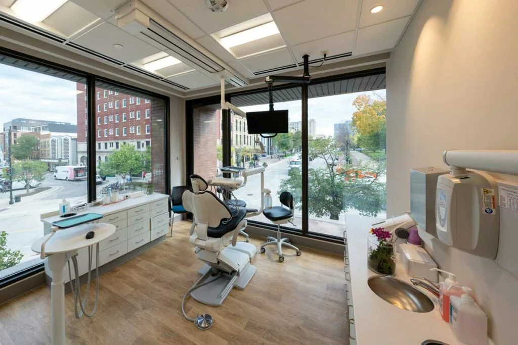 Dental Health Associates flex room for either hygiene or operatory