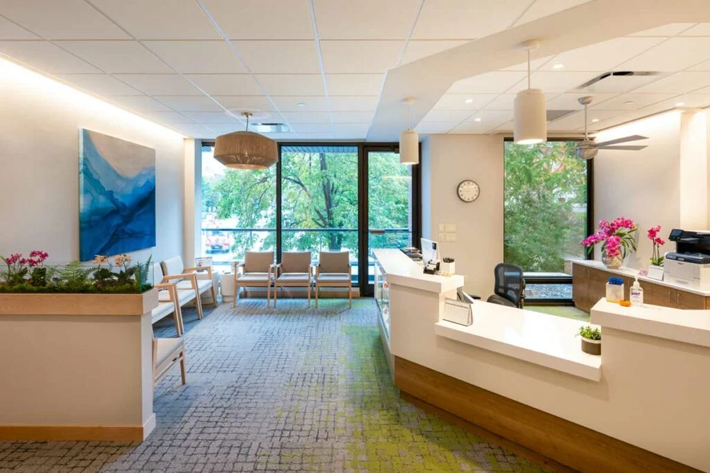 Dental Health Associates patient seating